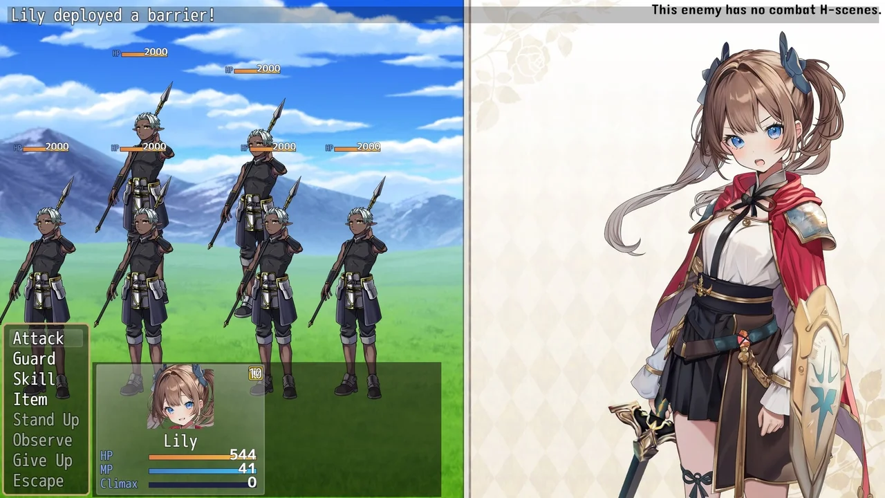 Maiden Knight Lily Princess Rescue Story Preview 7
