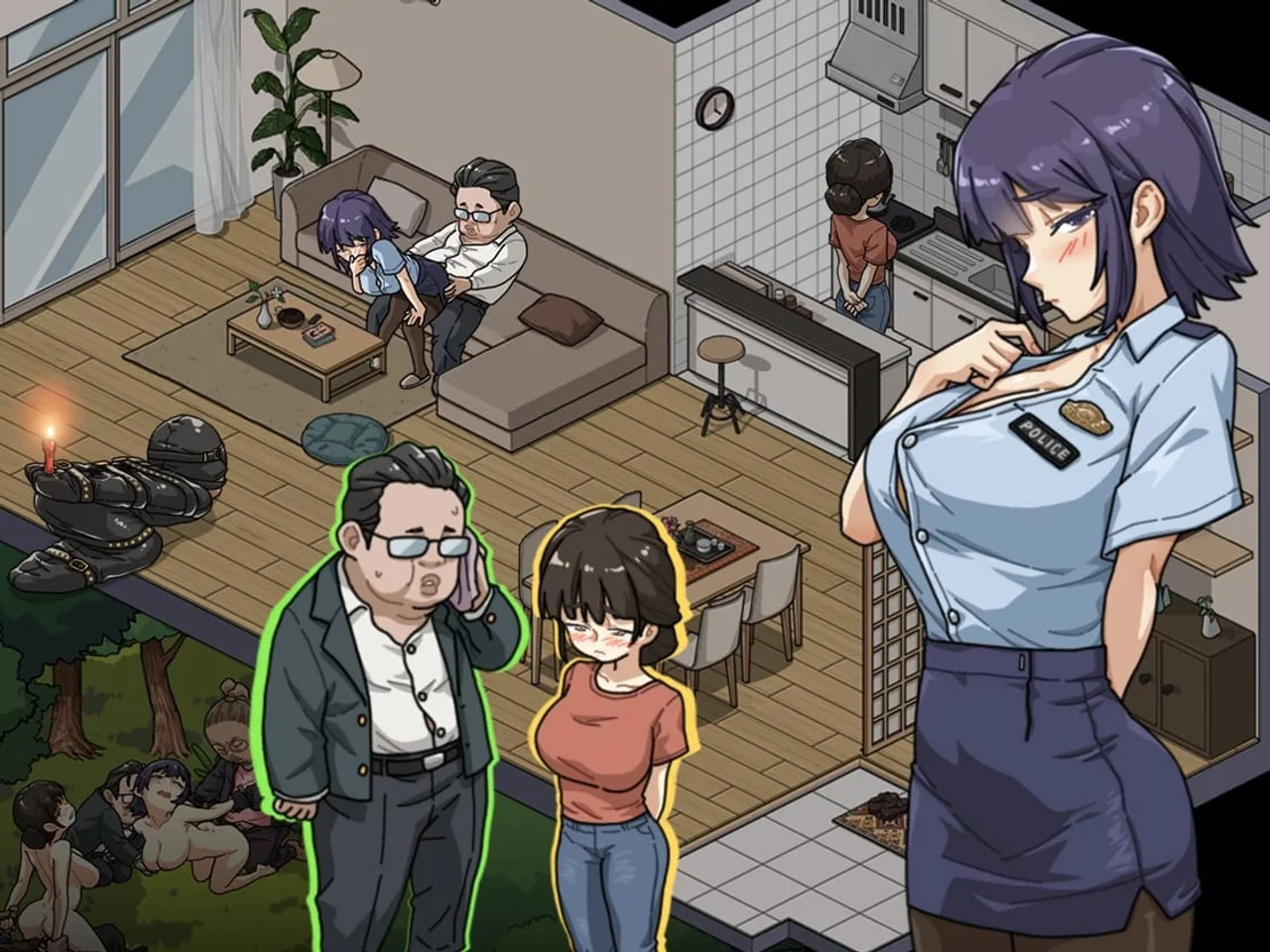 Yakuza Outlaw Ex Female Police Officer Ayukawa the Crossroads Where a Virgin Turns Into a Pervert Preview 6
