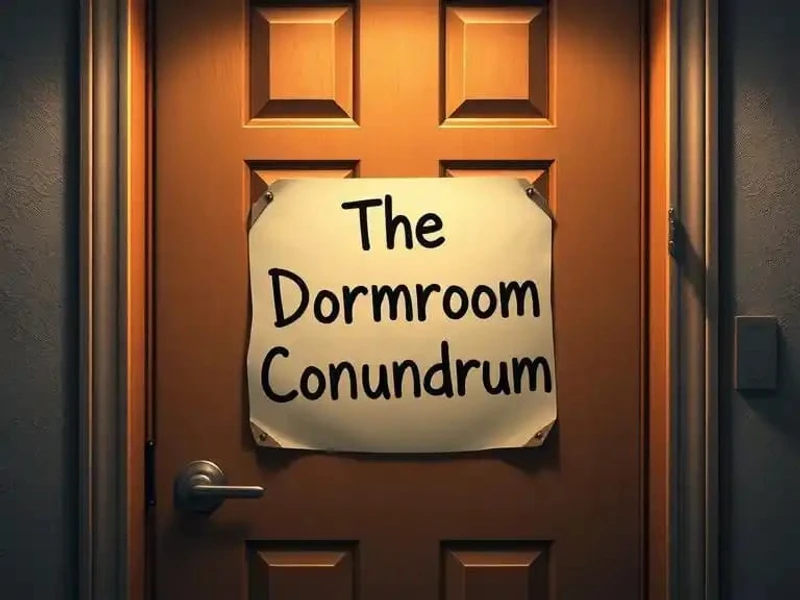The Dormroom Conundrum
