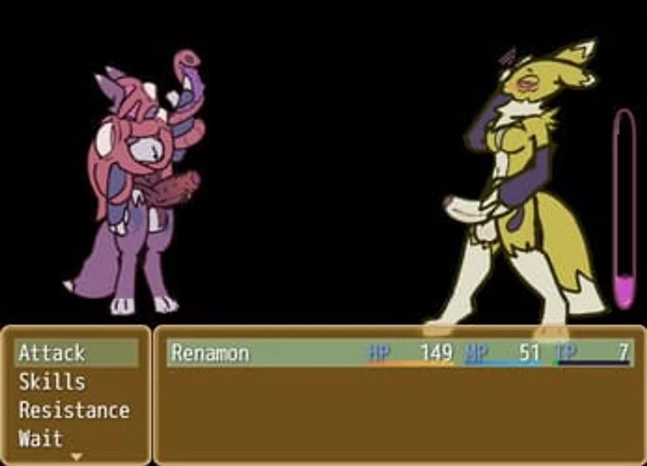 Renamon Vs Creatures Preview 1