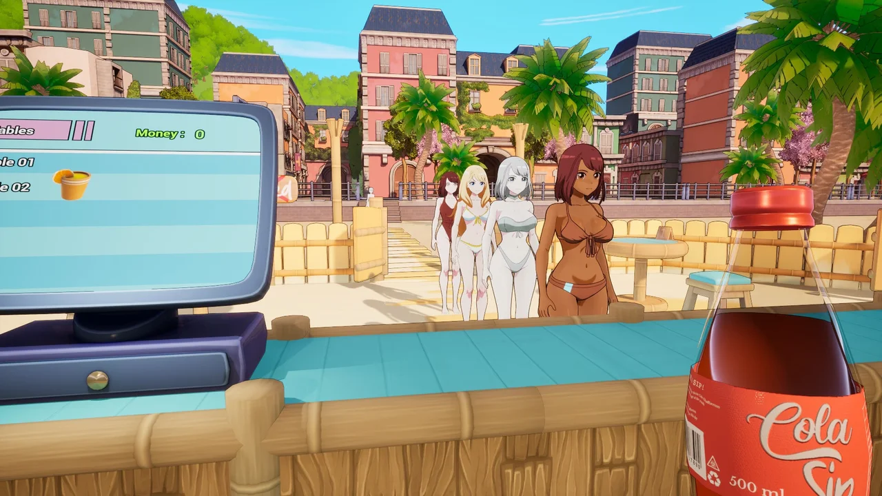 Waifu Beach Bar Preview 1