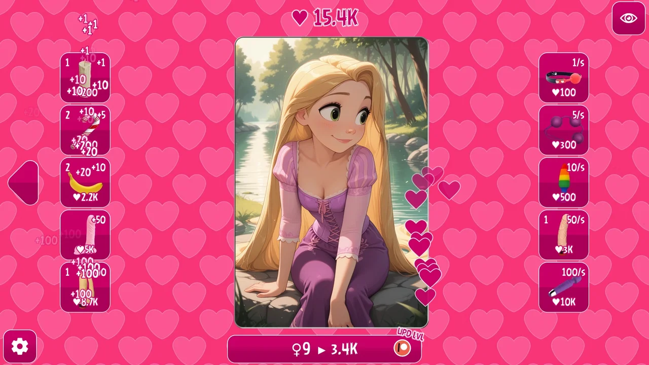 Rapunzel Clicker Preview 1